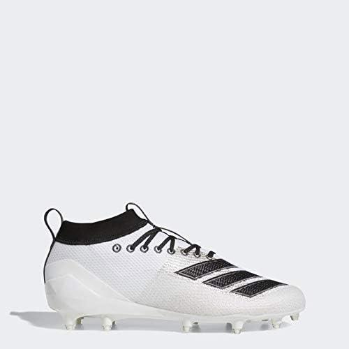 imageadidas Mens Adizero Scorch Football ShoeWhiteBlackGrey