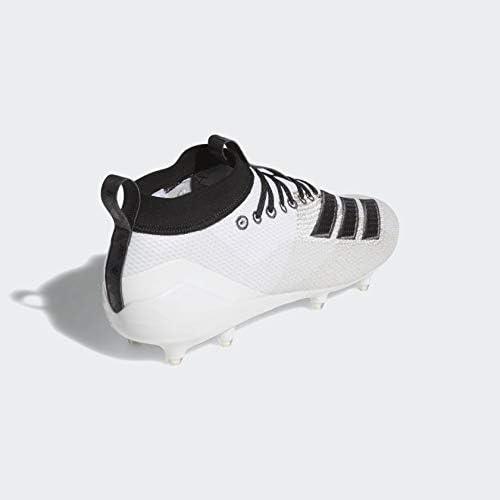 imageadidas Mens Adizero Scorch Football ShoeWhiteBlackGrey