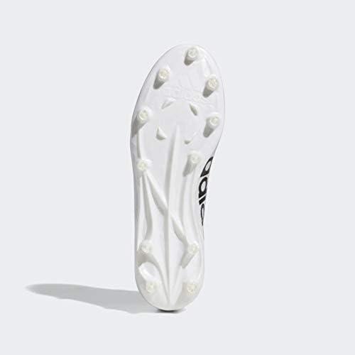 imageadidas Mens Adizero Scorch Football ShoeWhiteBlackGrey