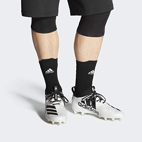imageadidas Mens Adizero Scorch Football ShoeWhiteBlackGrey