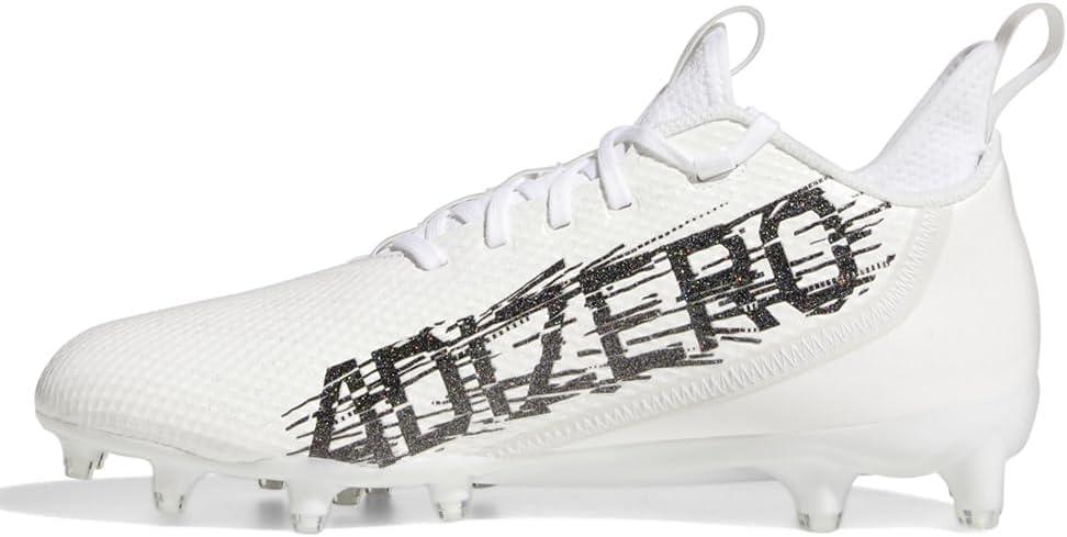 imageadidas Mens Adizero Scorch Football ShoeWhiteBlackWhite