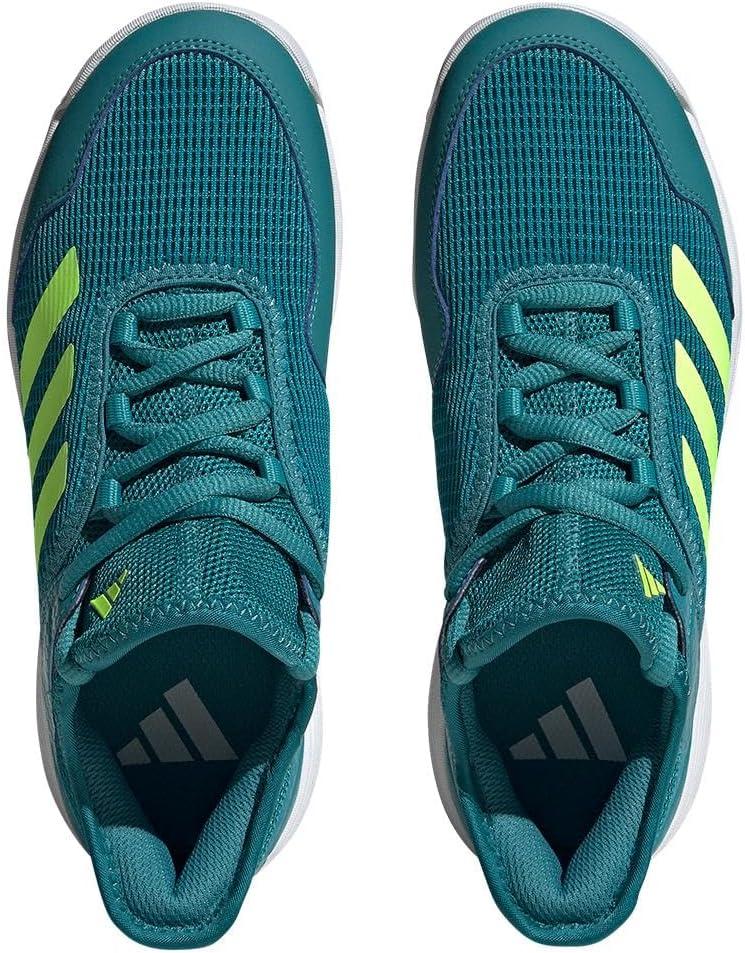 imageadidas Mens Adizero Ubersonic 4 Tennis ShoeArctic FusionLucid LemonWhite