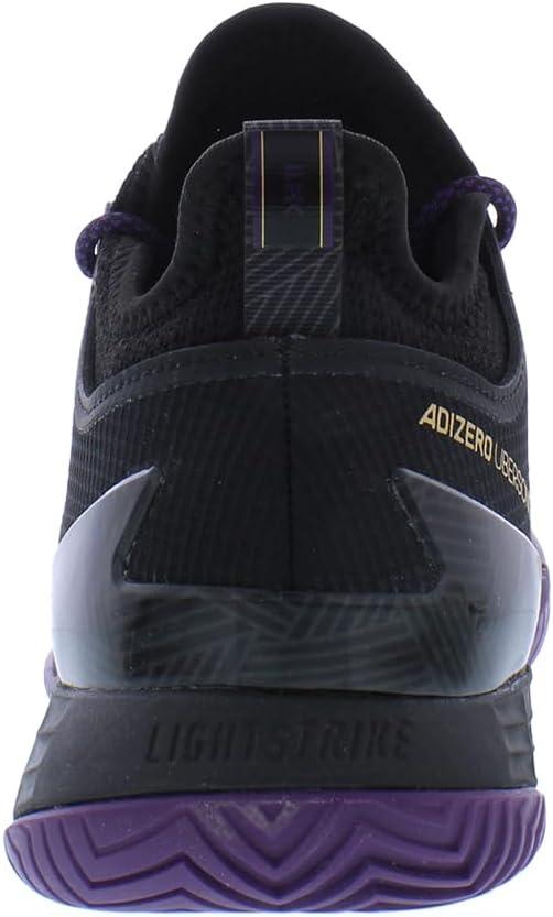 imageadidas Mens Adizero Ubersonic 4 Tennis ShoeCore BlackGold MetallicCarbon