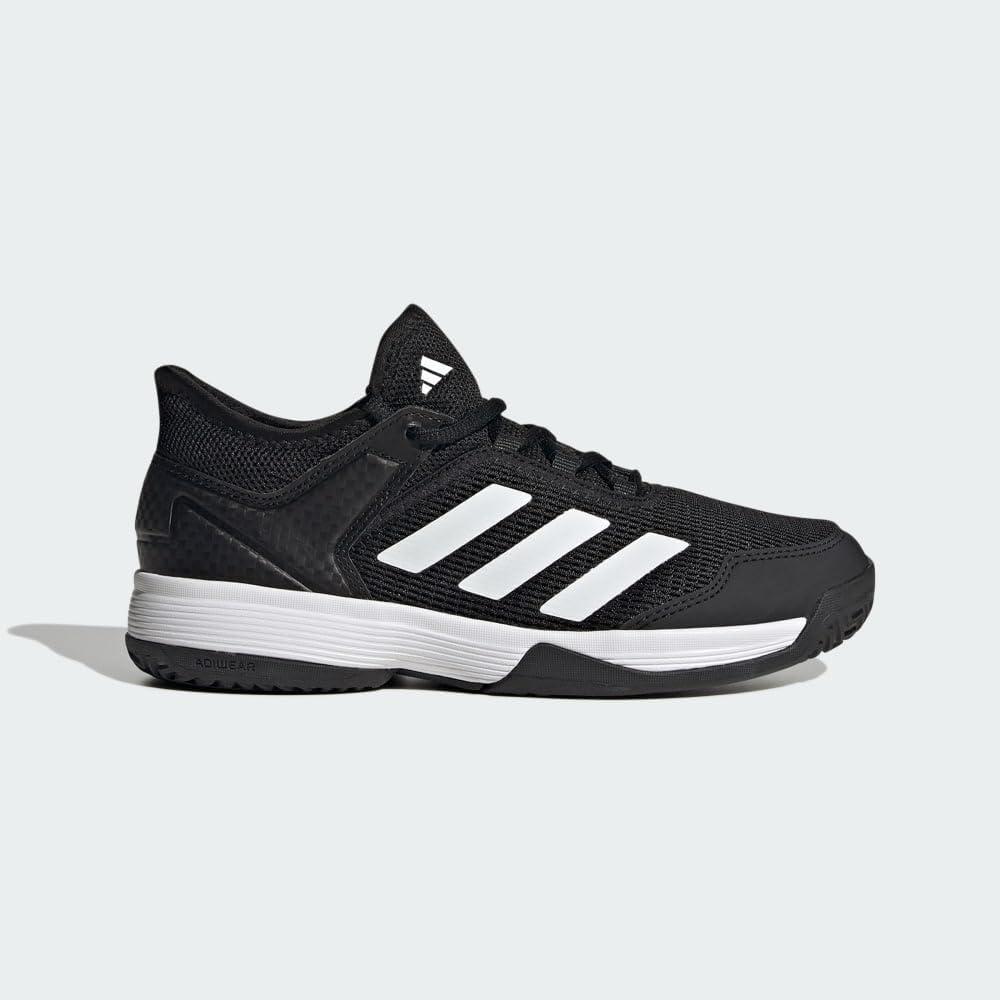 imageadidas Mens Adizero Ubersonic 4 Tennis ShoeCore BlackWhiteWhite