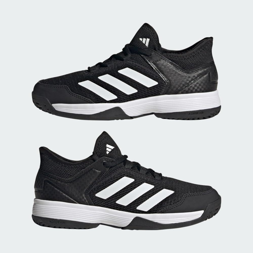 imageadidas Mens Adizero Ubersonic 4 Tennis ShoeCore BlackWhiteWhite
