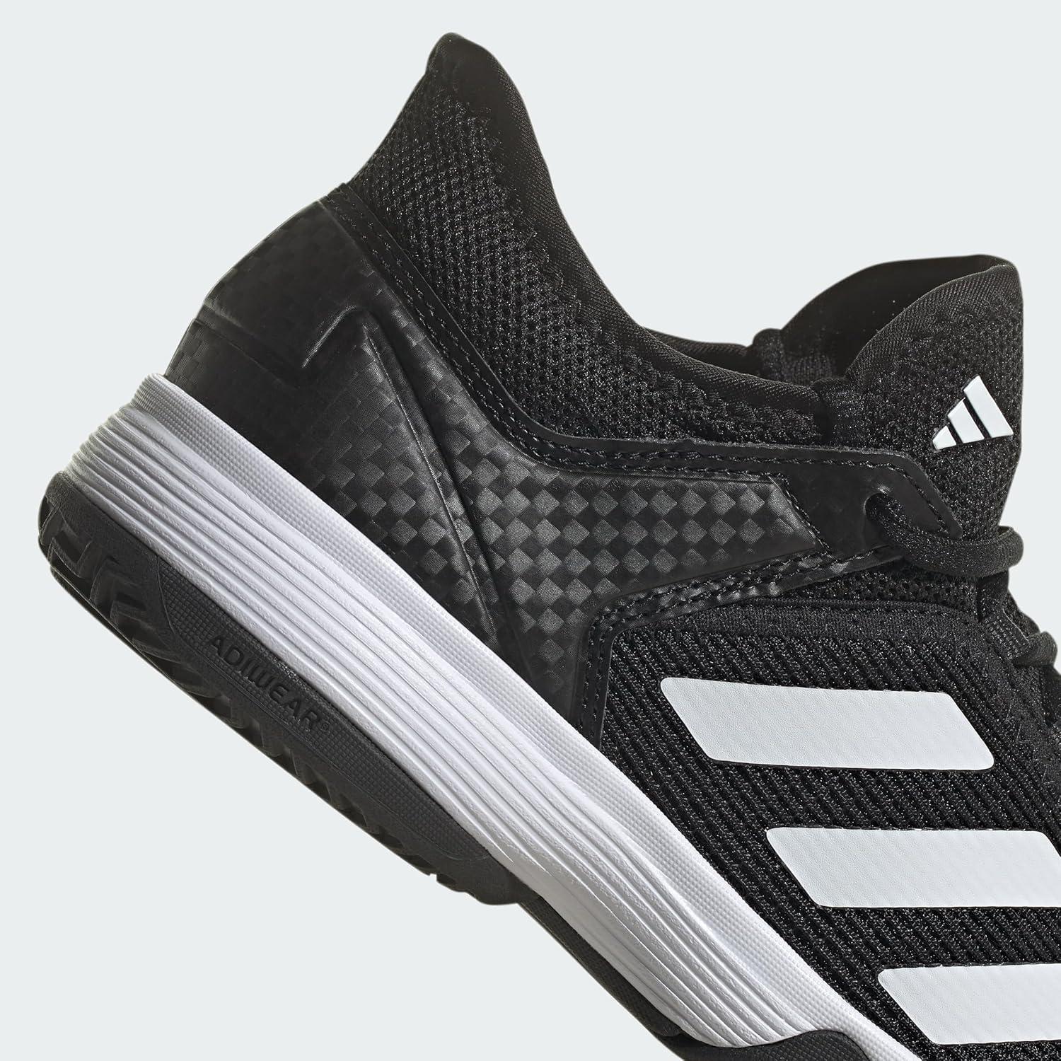 imageadidas Mens Adizero Ubersonic 4 Tennis ShoeCore BlackWhiteWhite