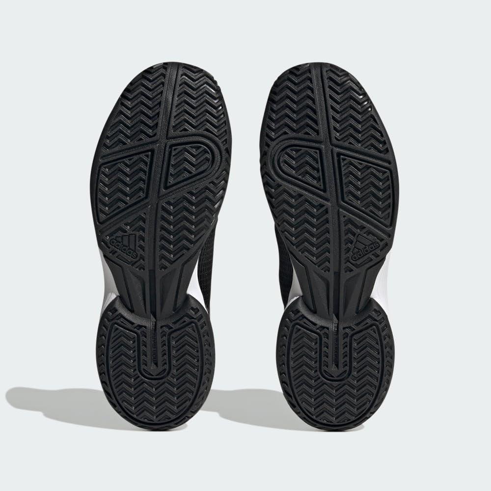 imageadidas Mens Adizero Ubersonic 4 Tennis ShoeCore BlackWhiteWhite