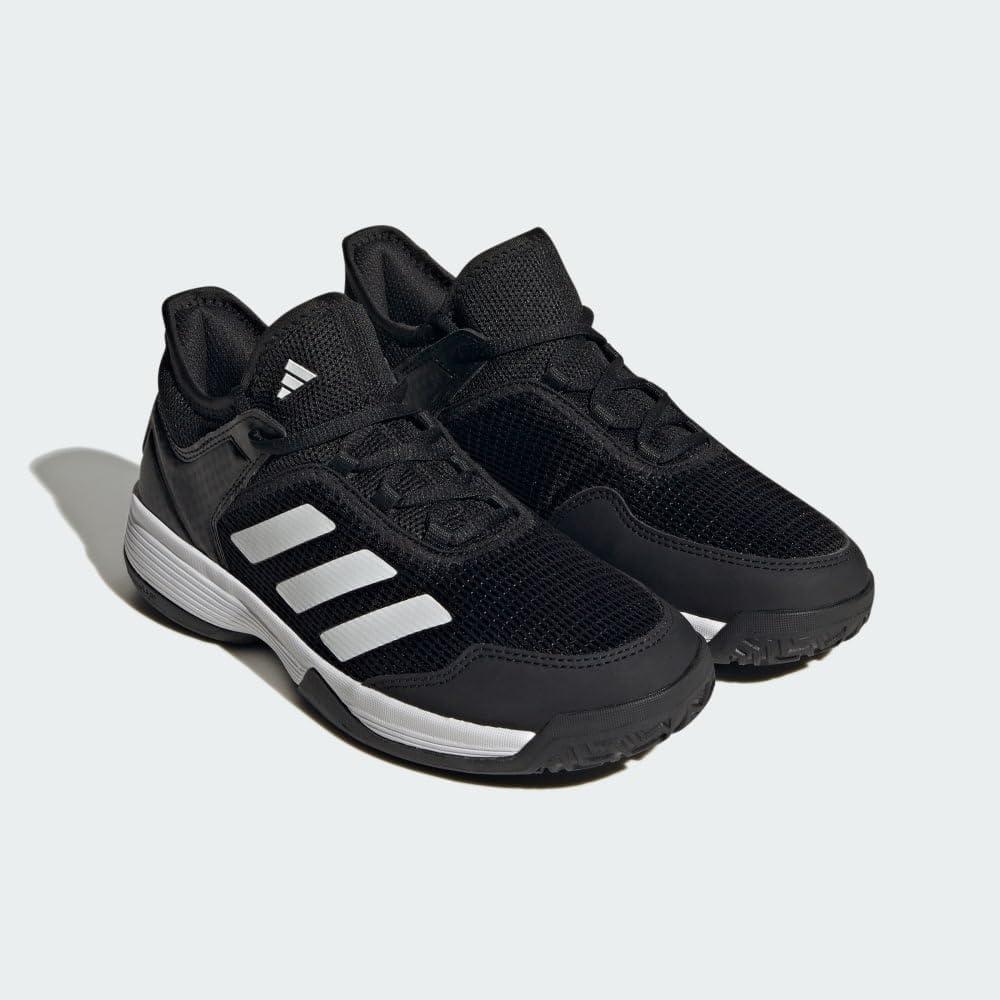 imageadidas Mens Adizero Ubersonic 4 Tennis ShoeCore BlackWhiteWhite