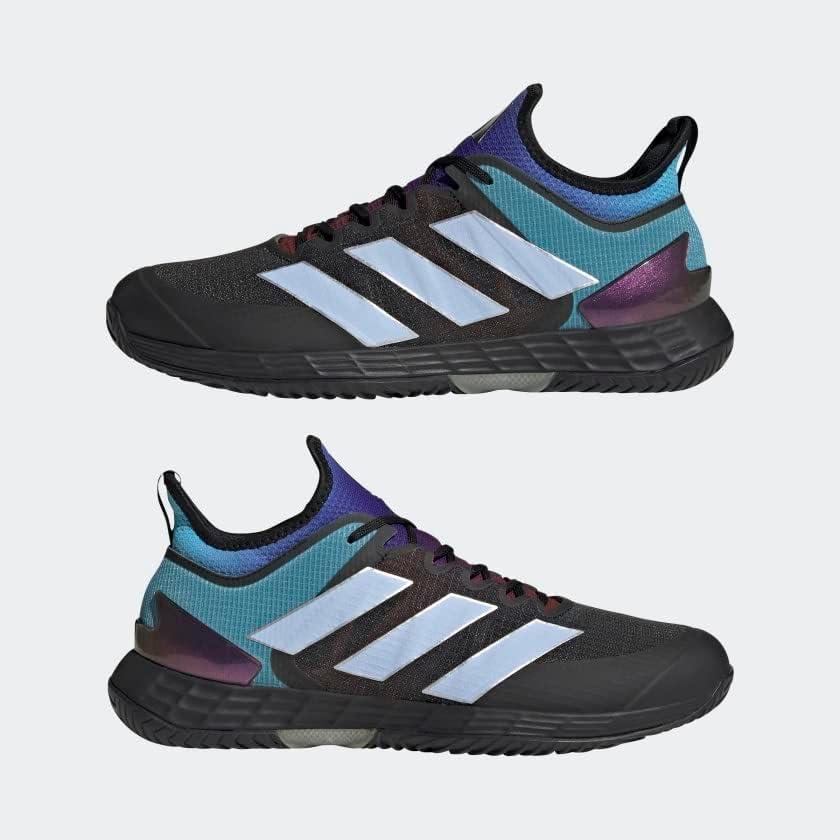 imageadidas Mens Adizero Ubersonic 4 Tennis ShoeGrey SixBlue DawnCore Black