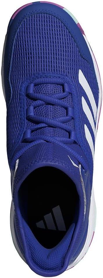 imageadidas Mens Adizero Ubersonic 4 Tennis ShoeLucid BlueWhitePurple Burst