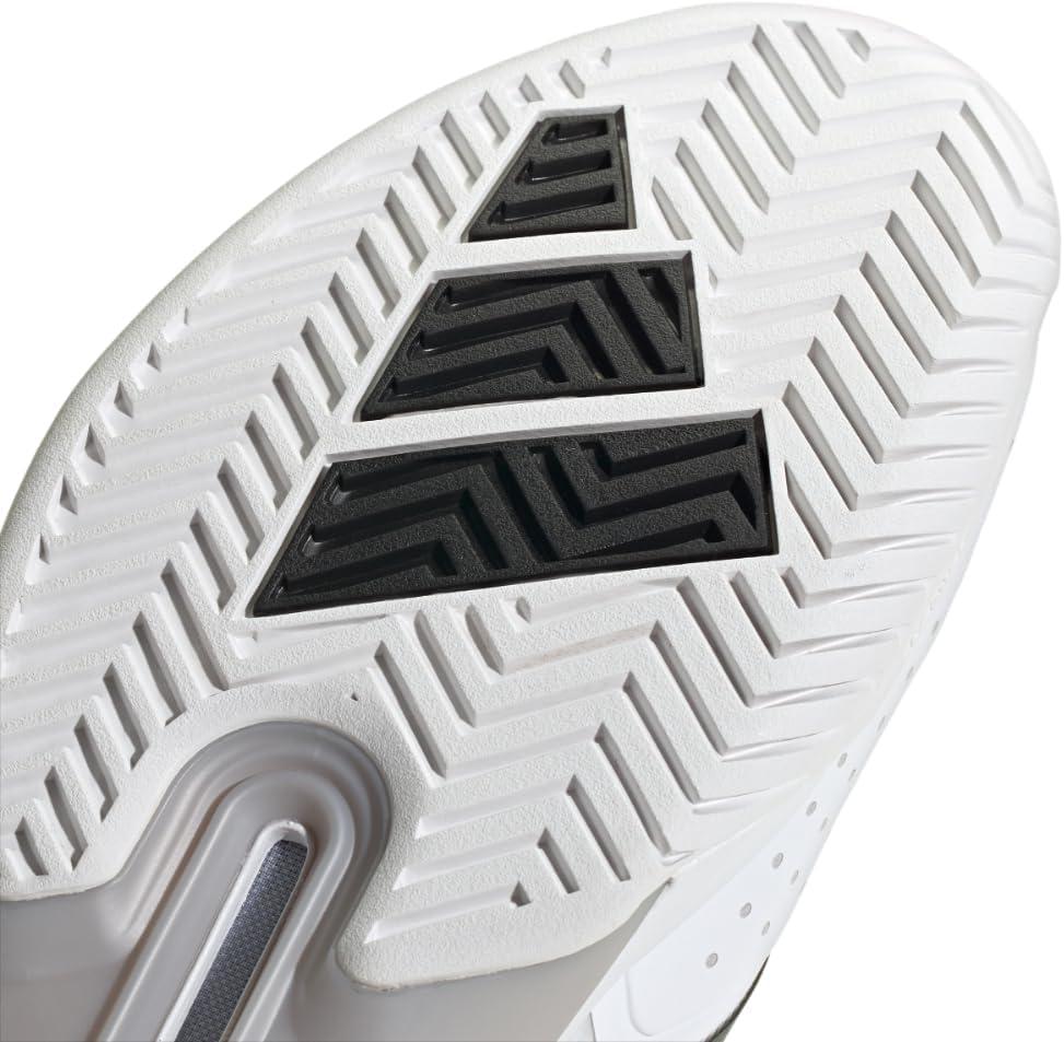 imageadidas Mens Adizero Ubersonic 5 TennisWhiteBlackSilver Metallic