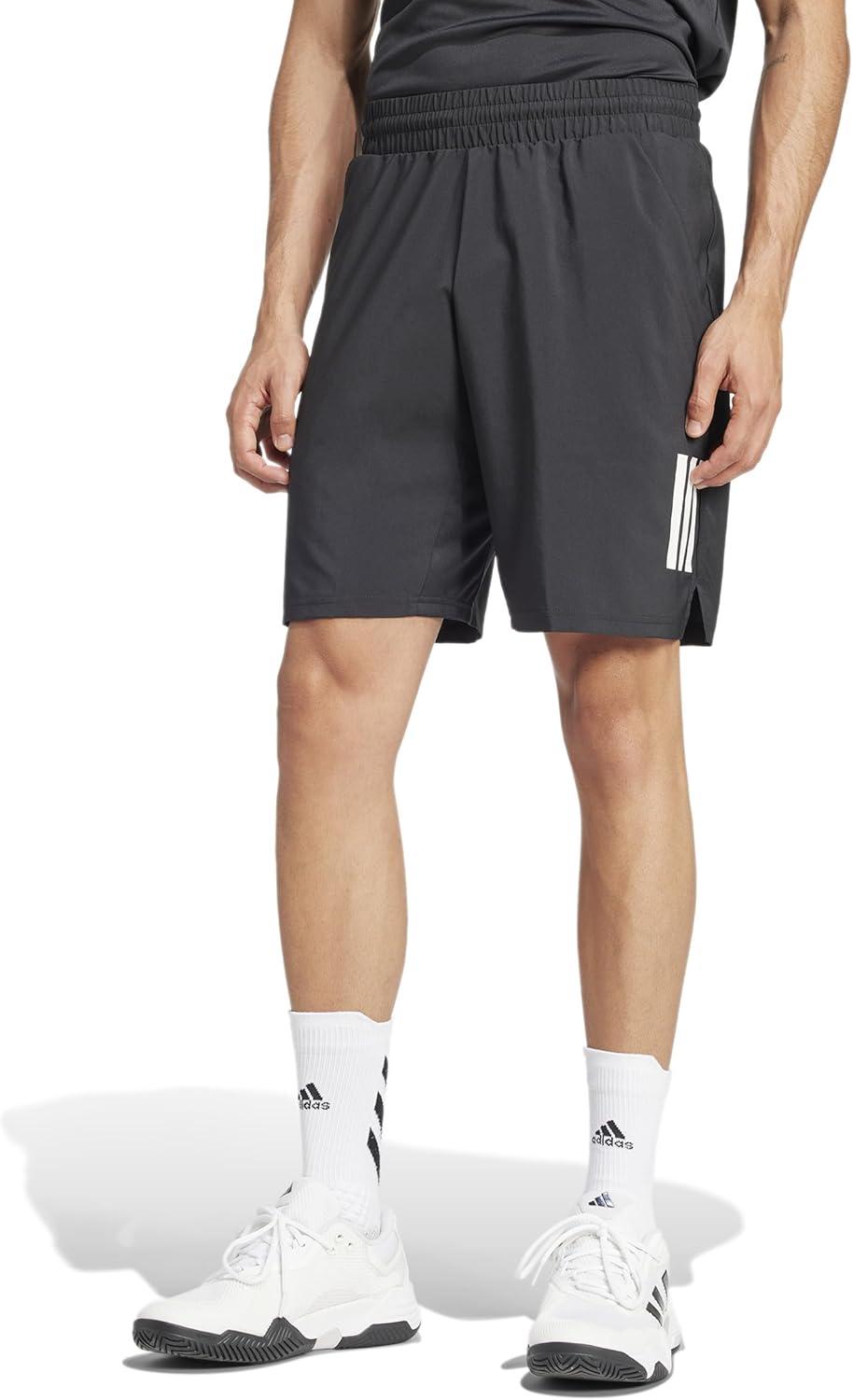 imageadidas Mens Club Tennis Climacool 3Stripes ShortsBlack
