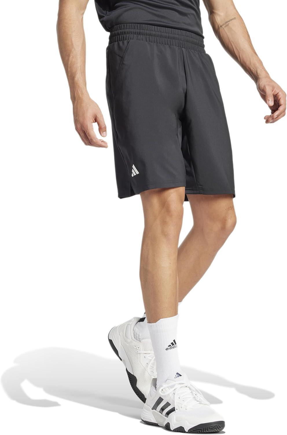 imageadidas Mens Club Tennis Climacool 3Stripes ShortsBlack