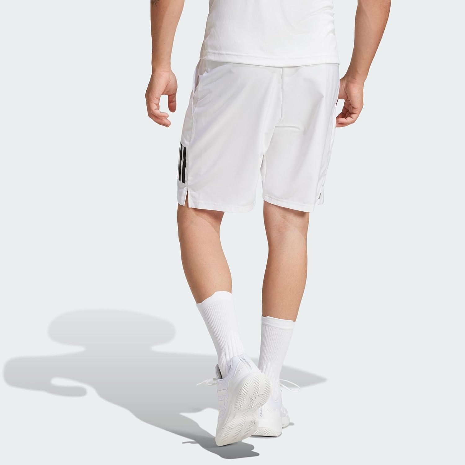 imageadidas Mens Club Tennis Climacool 3Stripes ShortsWhite