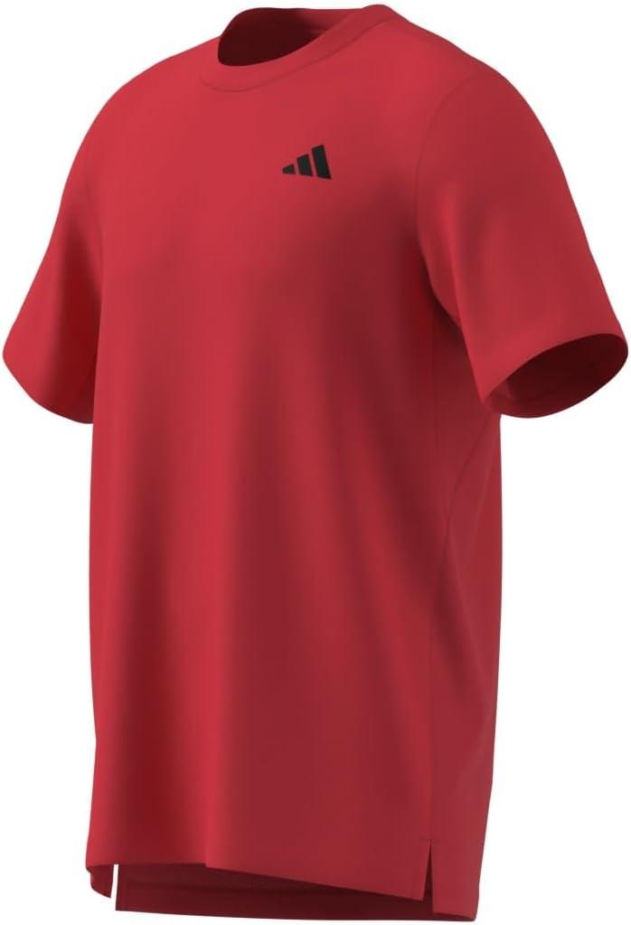 imageadidas Mens Club Tennis Climacool TShirtSemi Lucid Red