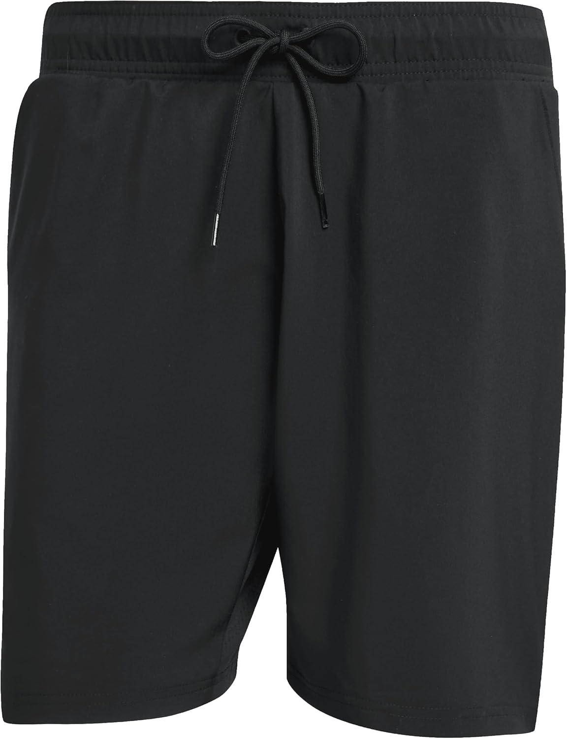 imageadidas Mens Club Tennis Climacool TwoinOne Shorts Black Medium