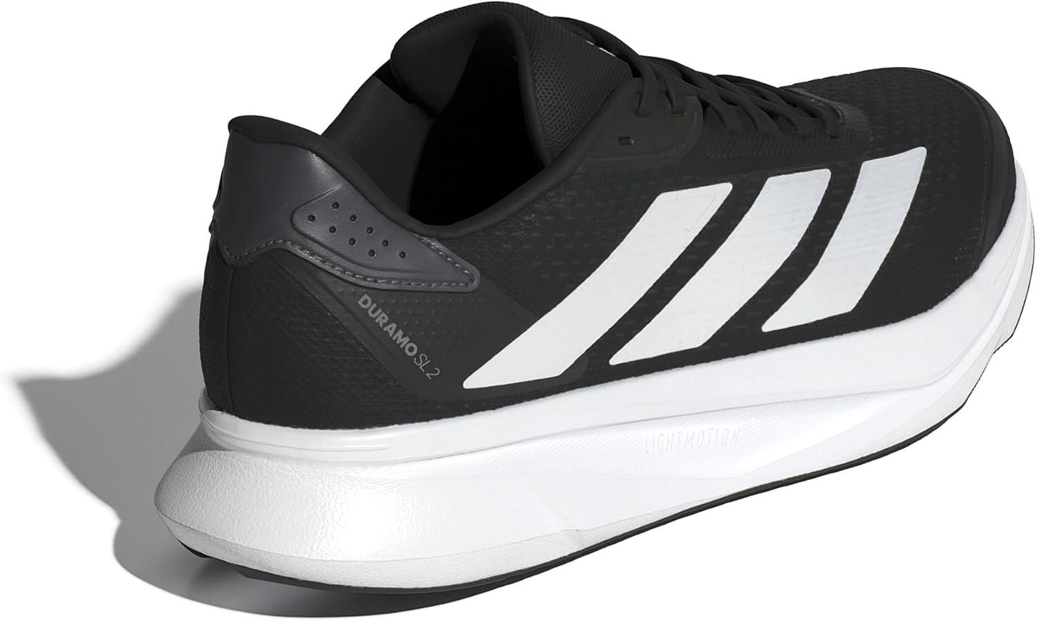imageadidas Mens Duramo SL 2 Running SneakerBlackWhiteGrey