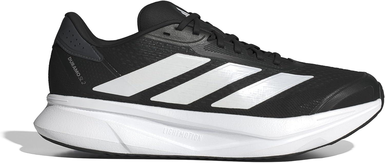 imageadidas Mens Duramo SL 2 Running SneakerBlackWhiteGrey
