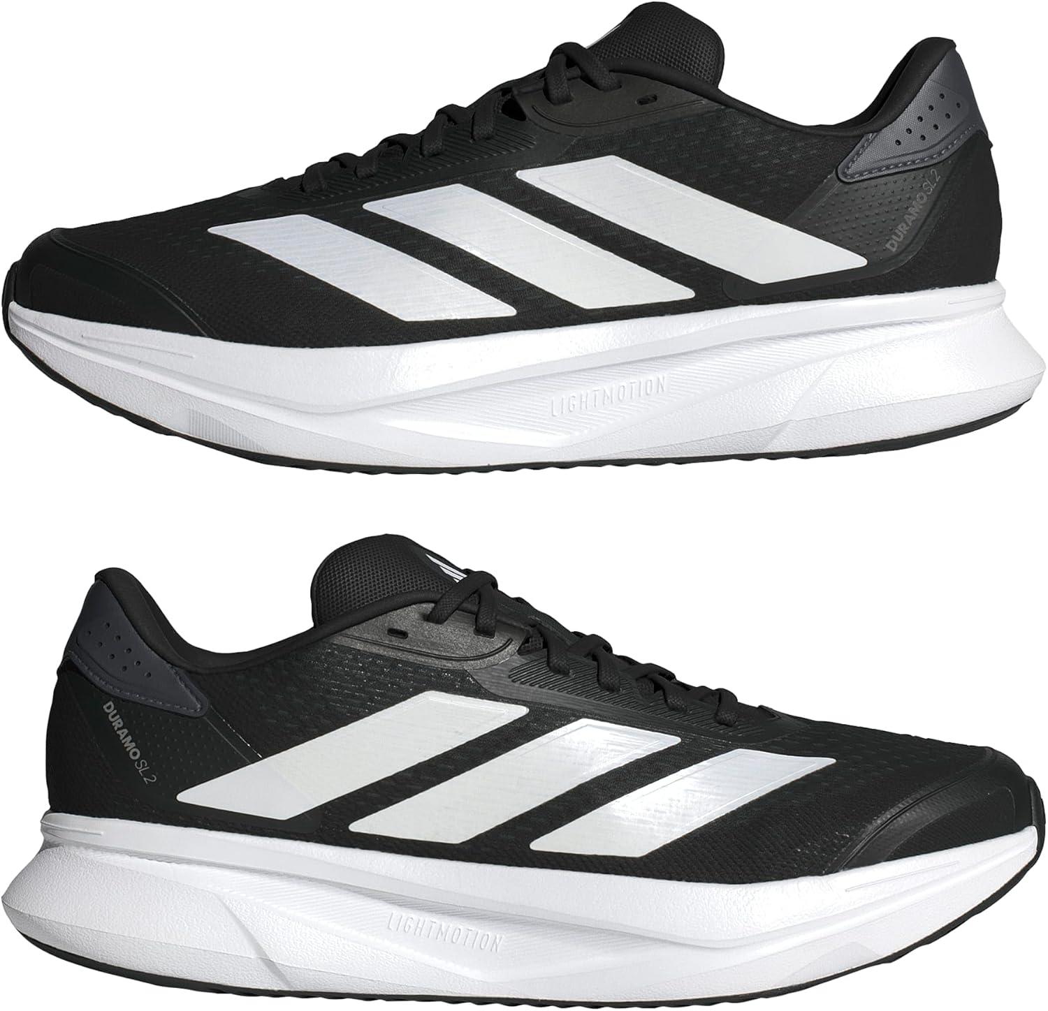 imageadidas Mens Duramo SL 2 Running SneakerCore Black Cloud White Grey Five