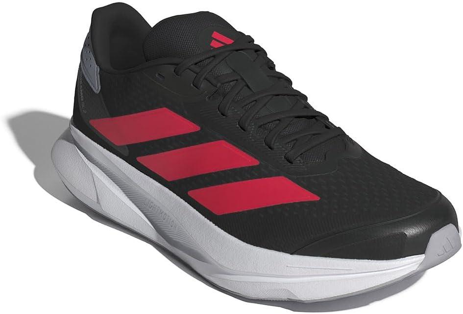imageadidas Mens Duramo SL 2 Running SneakerCore Black Lucid Red Halo Silver