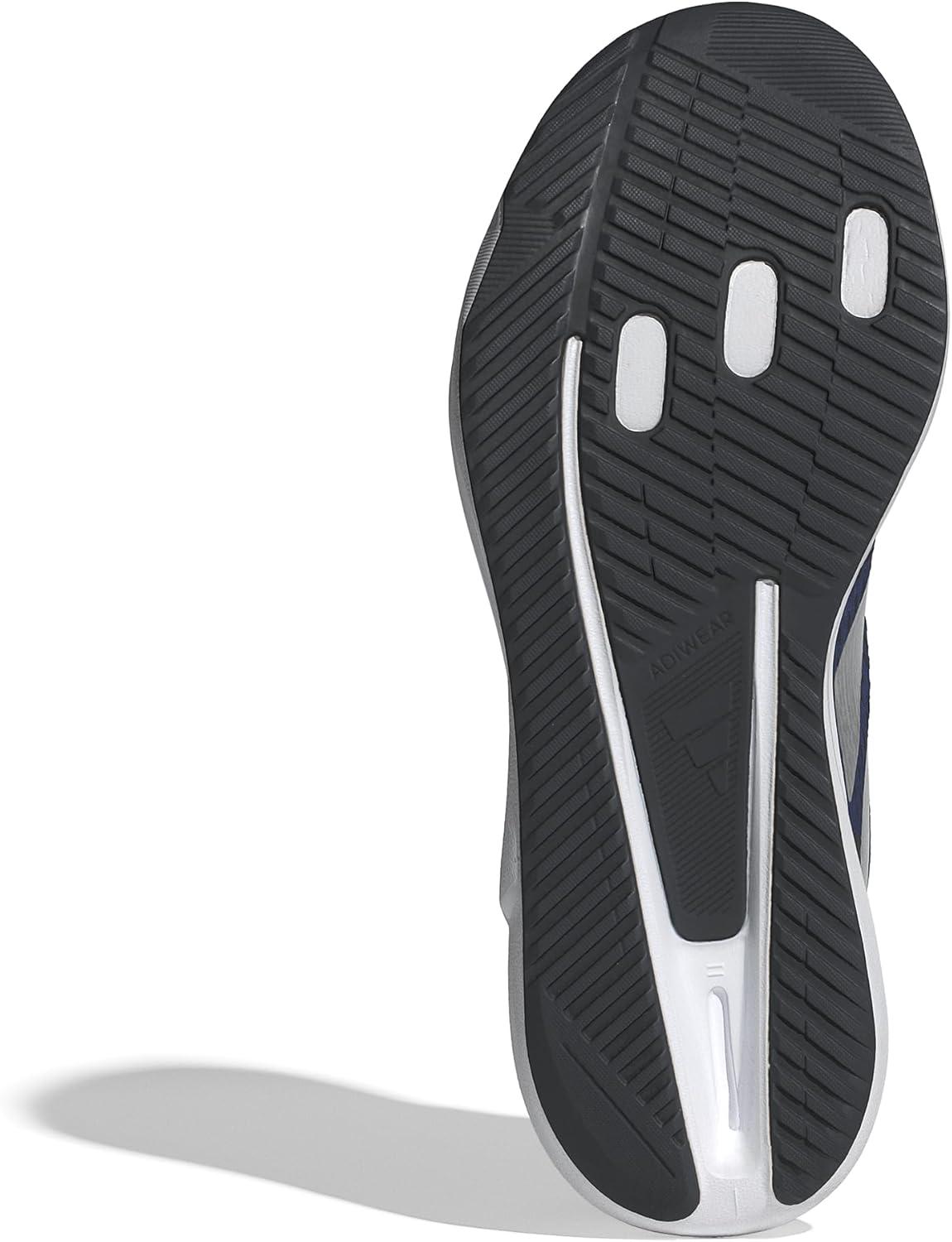 imageadidas Mens Duramo SL 2 Running SneakerDark BlueSilver MetallicHalo Silver