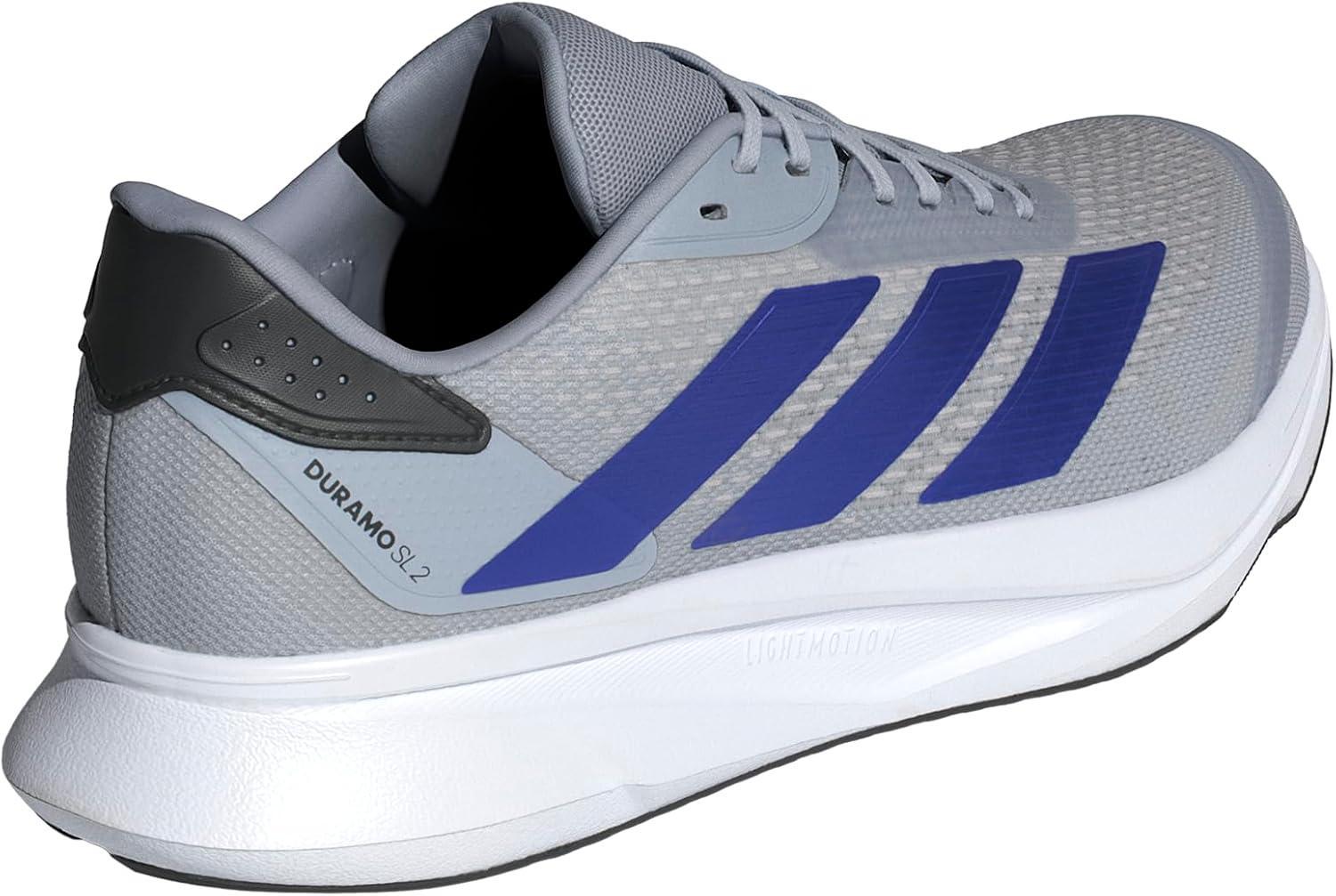 imageadidas Mens Duramo SL 2 Running SneakerHalo SilverLucid BlueGrey