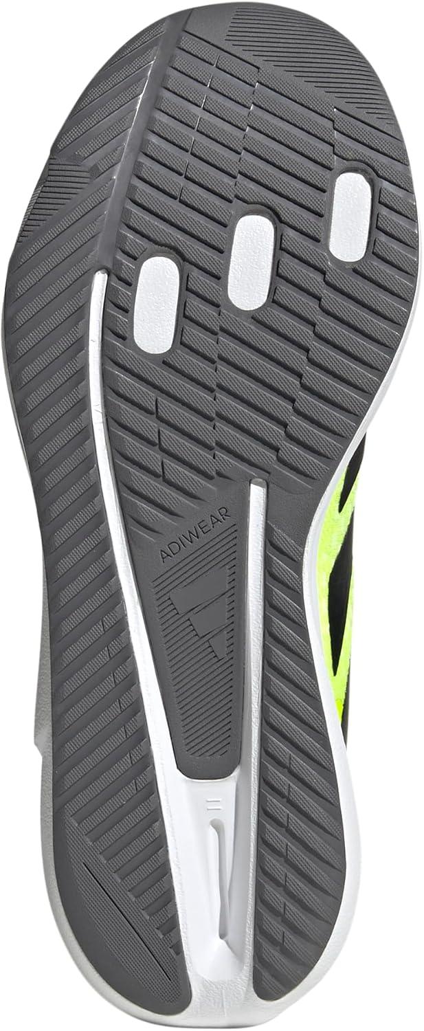 imageadidas Mens Duramo SL 2 Running SneakerLucid LemonBlackHalo Silver