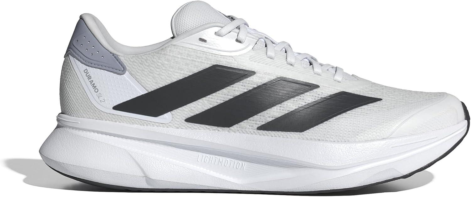 imageadidas Mens Duramo SL 2 Running SneakerWhiteBlackHalo Silver