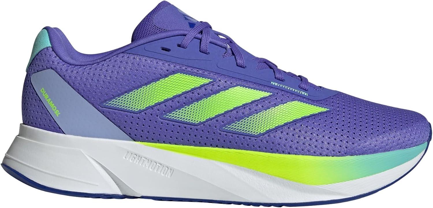 imageadidas Mens Duramo Sl ShoesSneakerCobalt BlueLucid LemonFlash Aqua