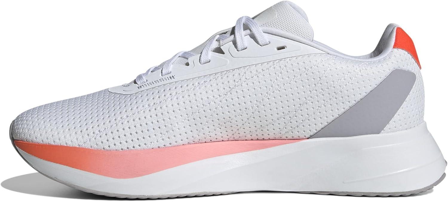 imageadidas Mens Duramo Sl ShoesSneakerWhiteAurora MetSolar Red