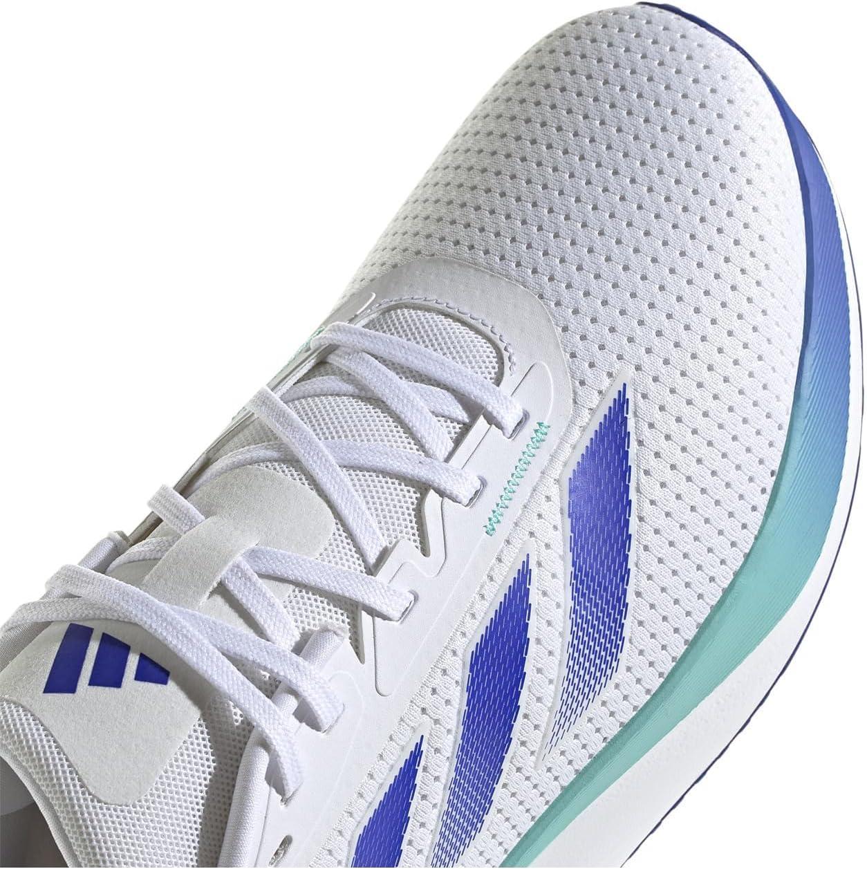 imageadidas Mens Duramo Sl ShoesSneakerWhiteLucid BlueFlash Aqua
