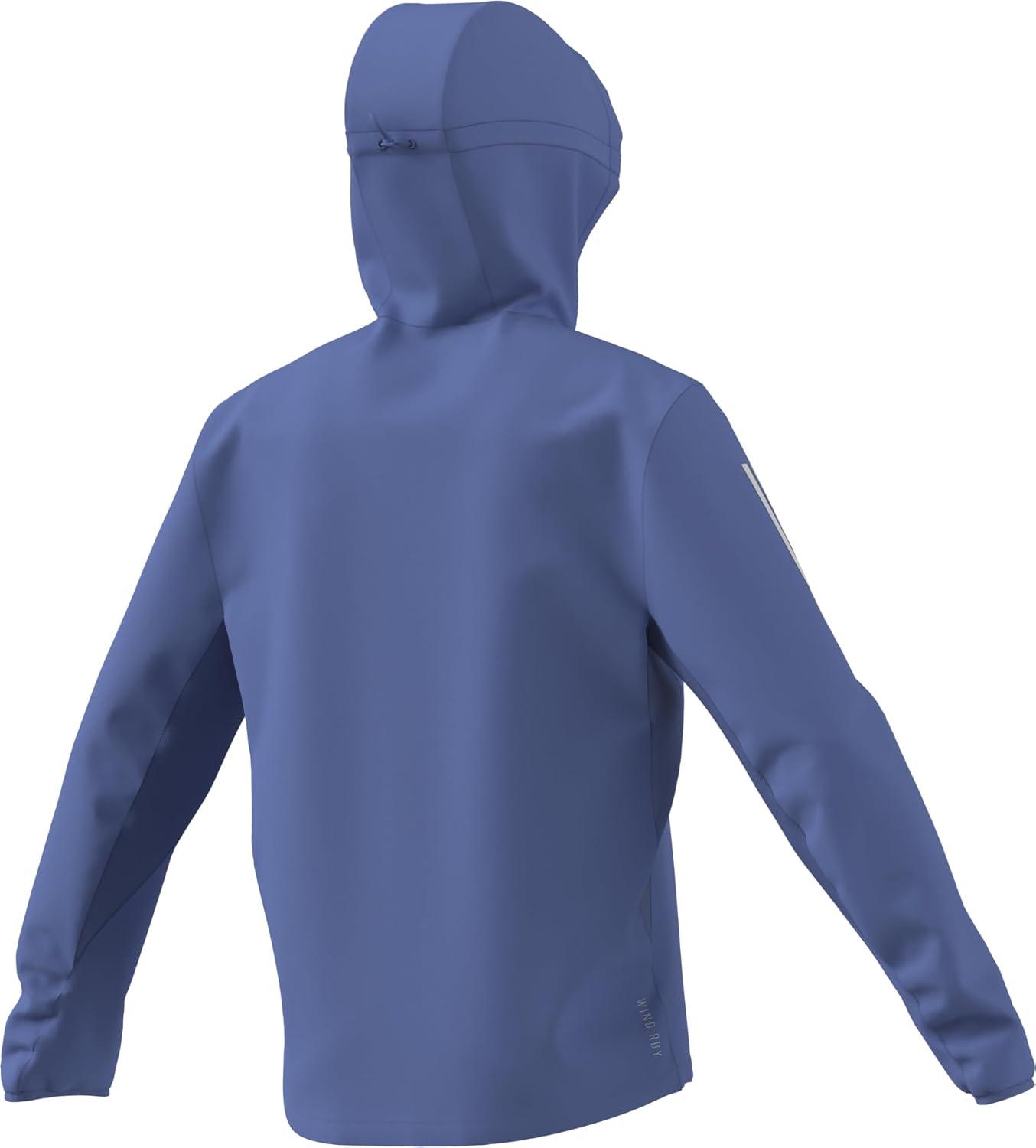 imageadidas Mens Own The Run JacketBlue Fusion