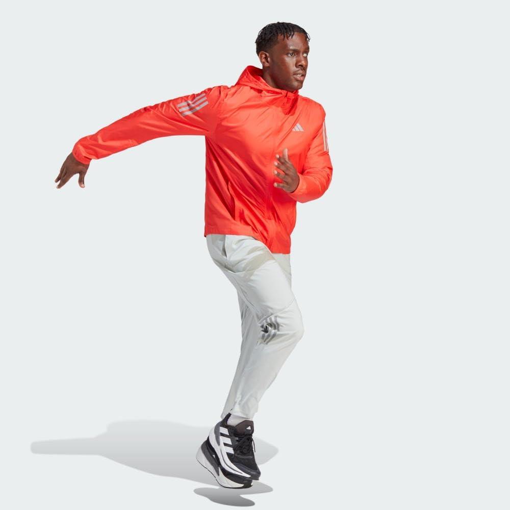 imageadidas Mens Own The Run JacketBright Red