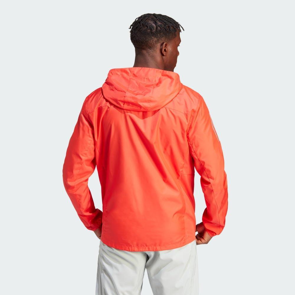 imageadidas Mens Own The Run JacketBright Red