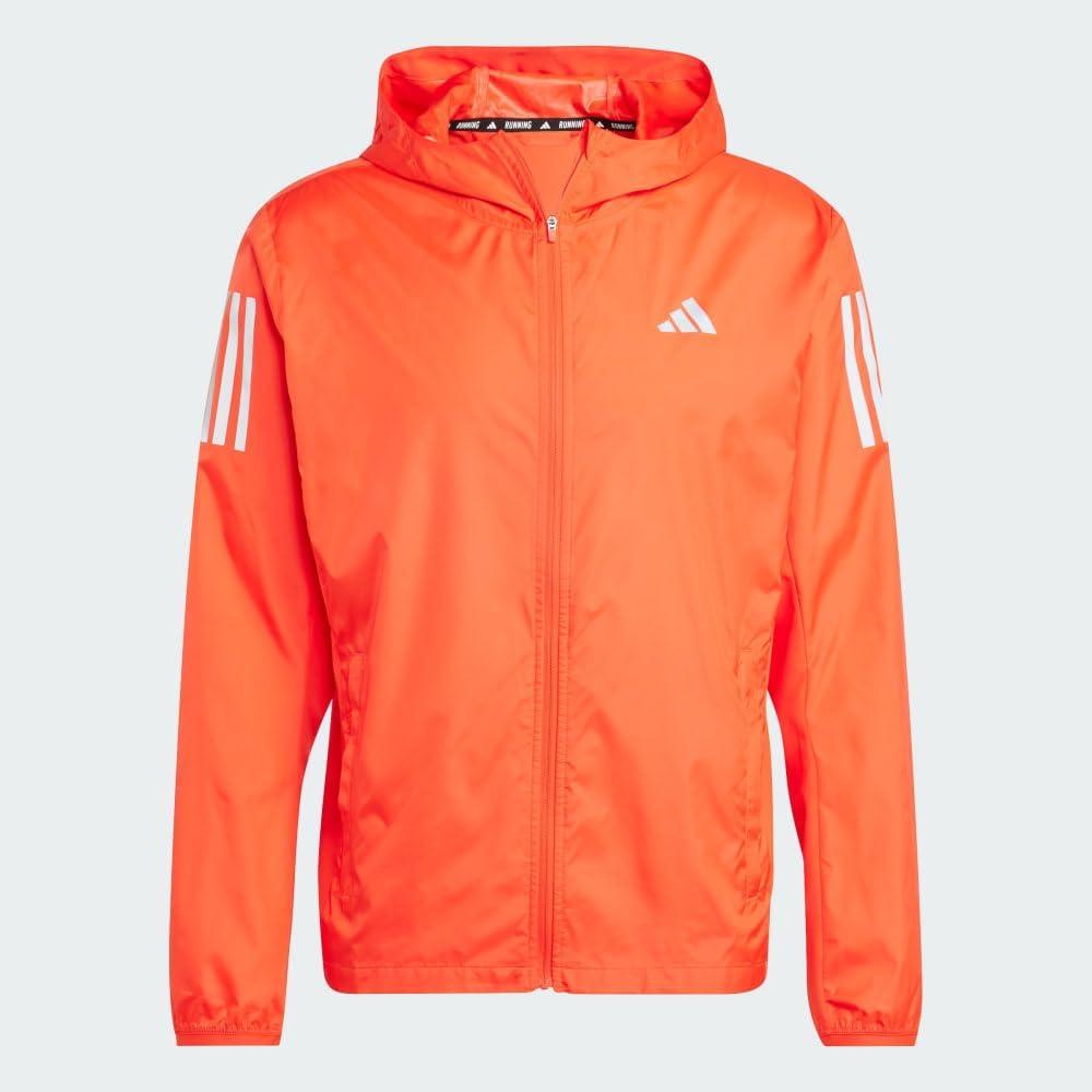imageadidas Mens Own The Run JacketBright Red