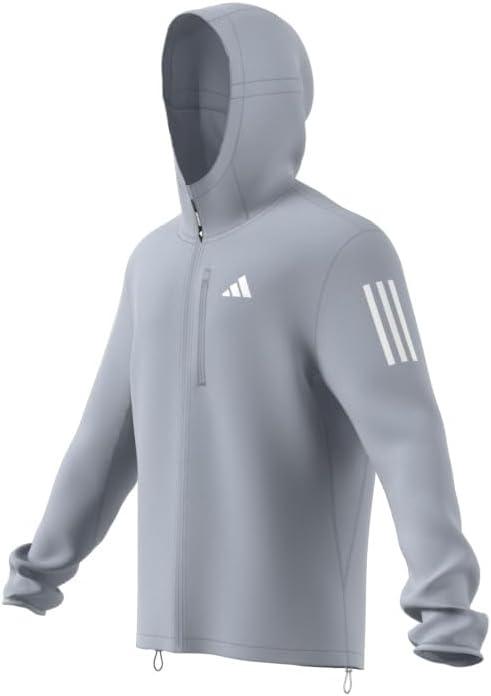 imageadidas Mens Own The Run JacketHalo Silver