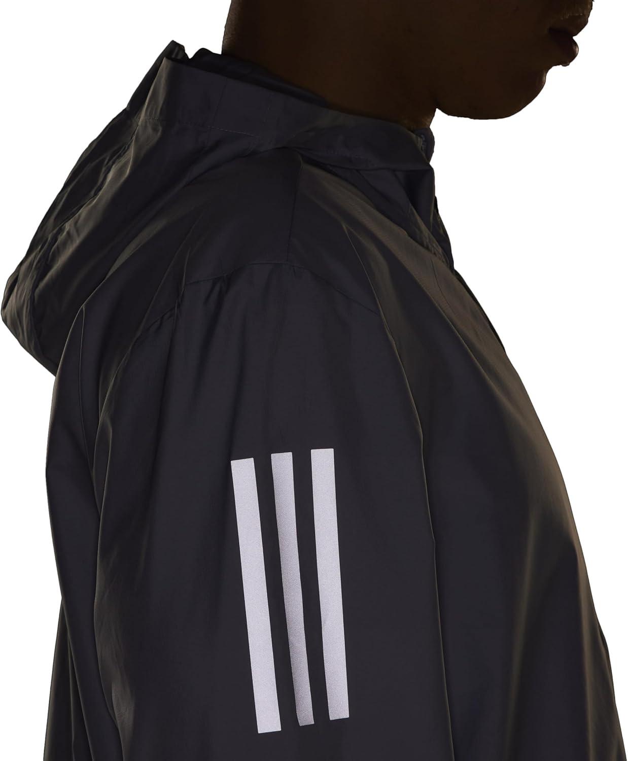 imageadidas Mens Own The Run JacketHalo Silver