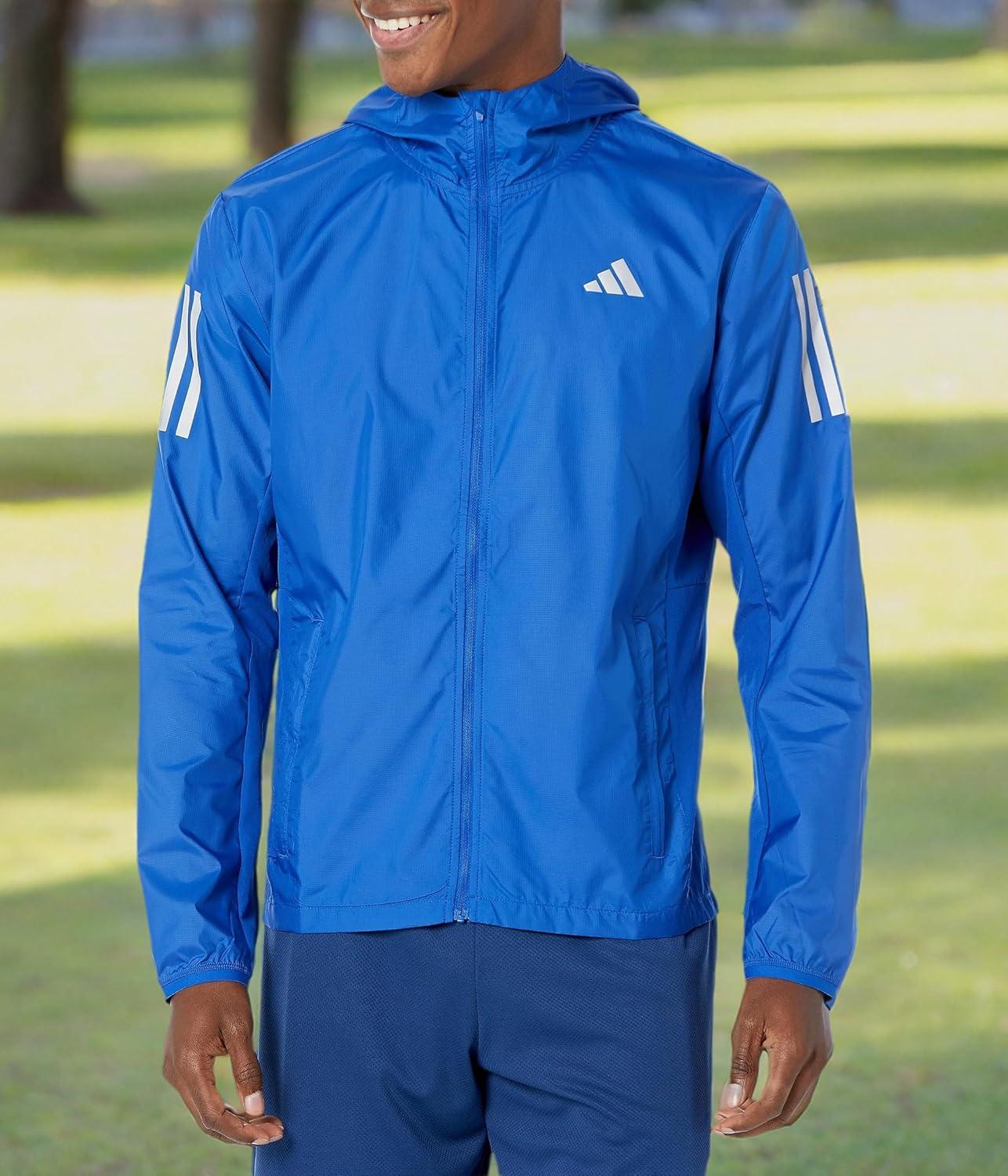 imageadidas Mens Own The Run JacketTeam Royal Blue