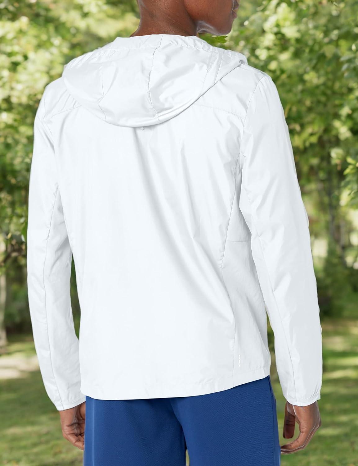 imageadidas Mens Own The Run JacketWhiteGrey