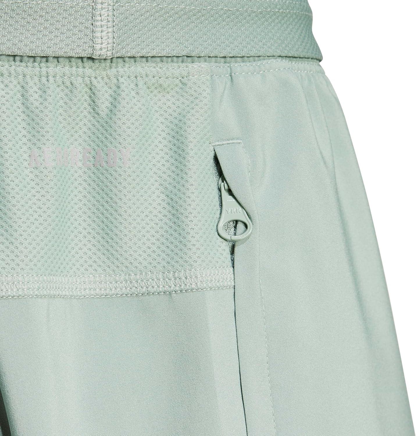 imageadidas Mens Own The Run PantsSilver Green