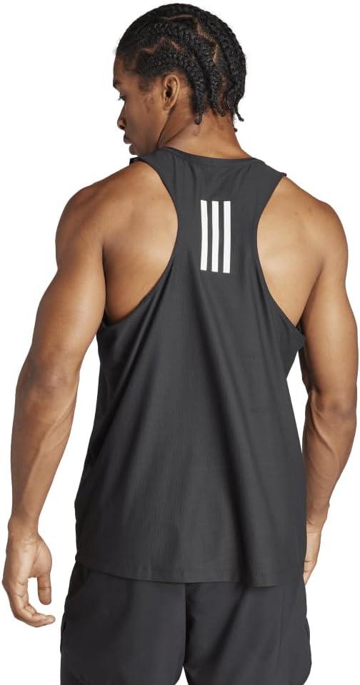 imageadidas Mens Own The Run Tank TopBlackBlack