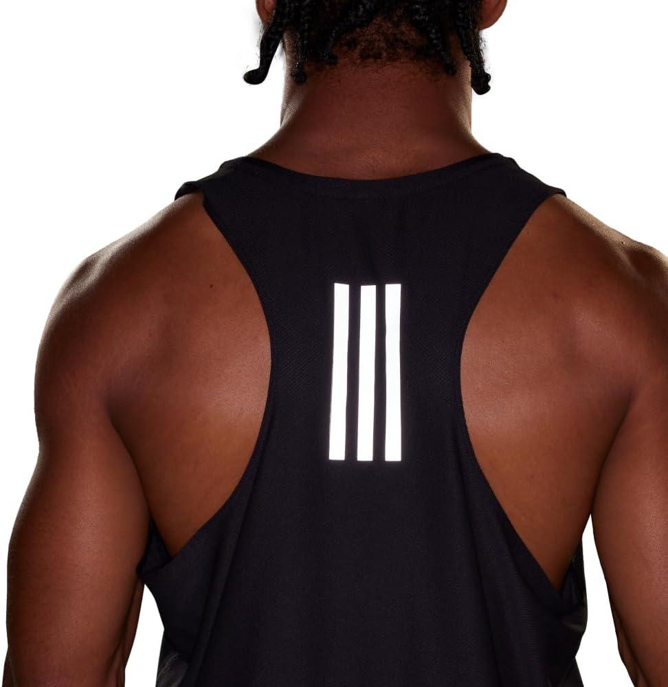 imageadidas Mens Own The Run Tank TopBlackBlack