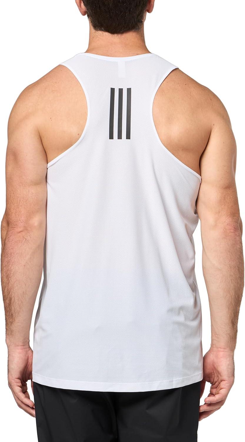 imageadidas Mens Own The Run Tank TopWhiteWhite