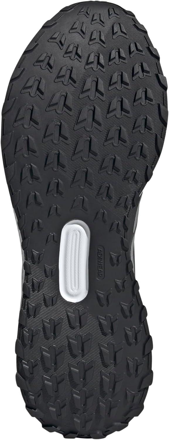 imageadidas Mens Run Falcon 5 Trail SneakerBlackSilver MetallicCarbon