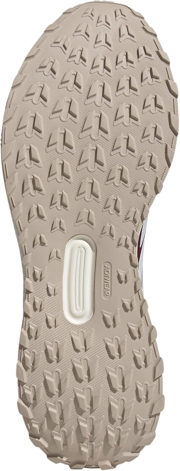 imageadidas Mens Run Falcon 5 Trail SneakerMaroonWhiteBronze Strata