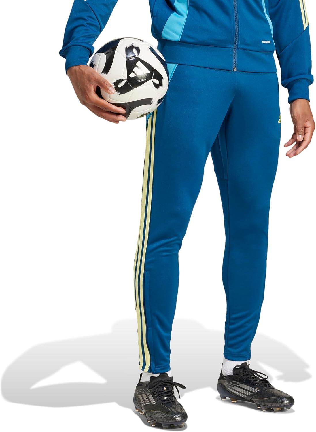 imageadidas Mens Tiro 24 Training JacketLegend MarinePearl Citrine