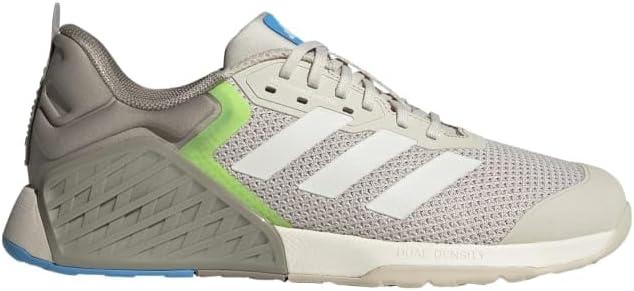 imageadidas UnisexAdult Dropset 3 Training SneakerAluminaChalk WhiteBlue Burst