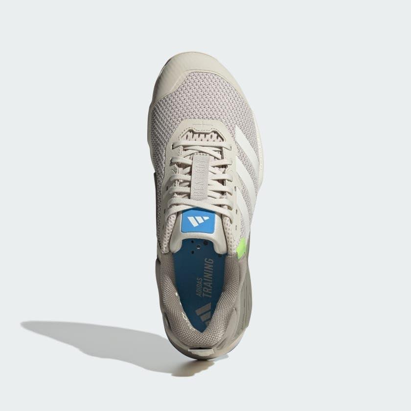 imageadidas UnisexAdult Dropset 3 Training SneakerAluminaChalk WhiteBlue Burst