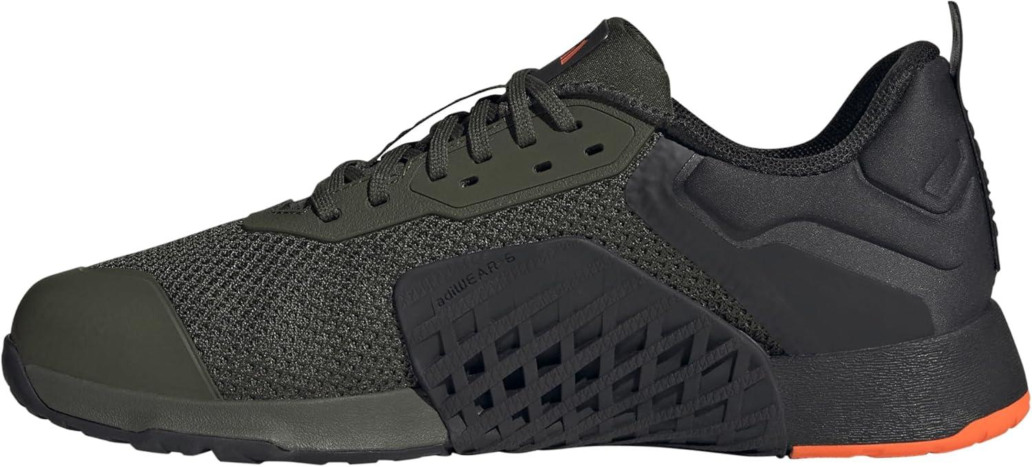 imageadidas UnisexAdult Dropset 3 Training SneakerNight CargoBlackImpact Orange