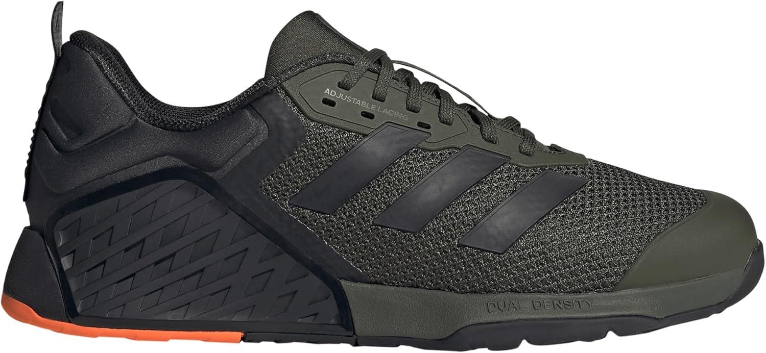 imageadidas UnisexAdult Dropset 3 Training SneakerNight CargoBlackImpact Orange